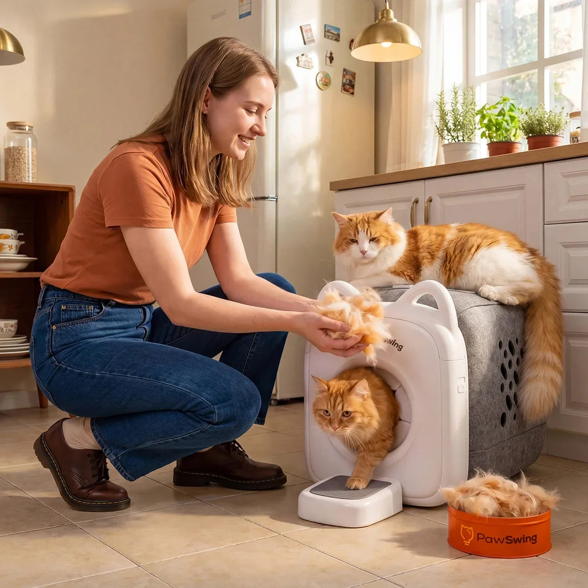 Kedi bakım araçları: Doğru fırça ve tarak seçimi