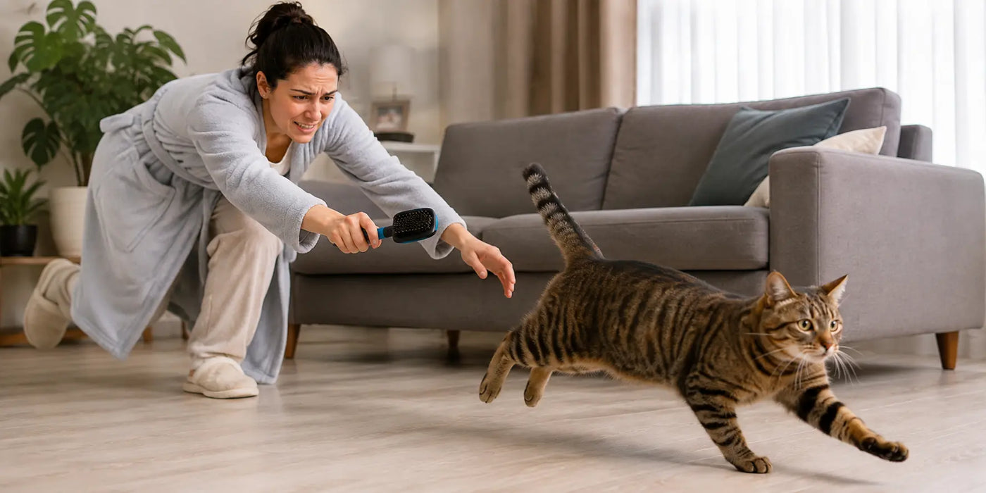 Keçeleşmiş kedi tüyleri: Ne zaman profesyonel yardım gerekir?