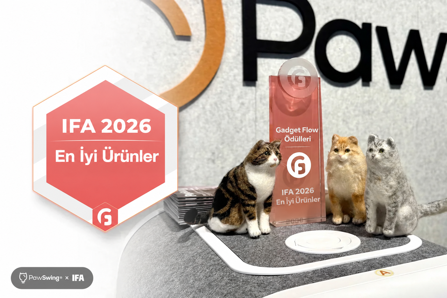PawSwing Neo, IFA 2026’nın en iyi ürünleri arasında